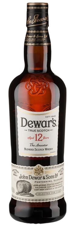 Dewar´s Blended Scotch Whisky 12 Jahre