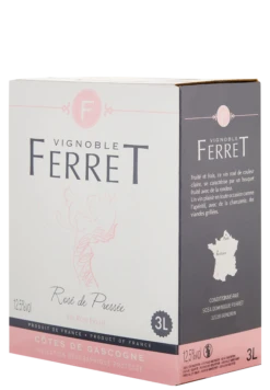 Rosé De Pressée Côtes De Gascogne Bag-in-Box - 3,0 L