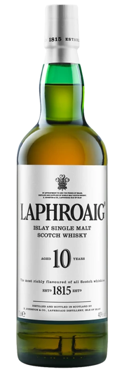 Laphroaig Islay Single Malt Scotch Whisky 10 Jahre