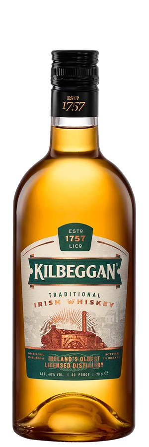 Kilbeggan Blended Irish Whiskey 3 Kilbeggan Blended Irish Whiskey