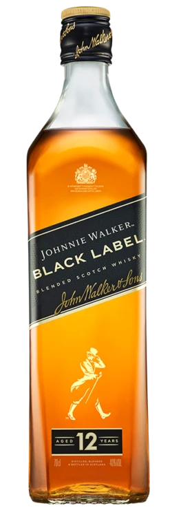 Johnnie Walker Black Label Blended Scotch 12 Jahre