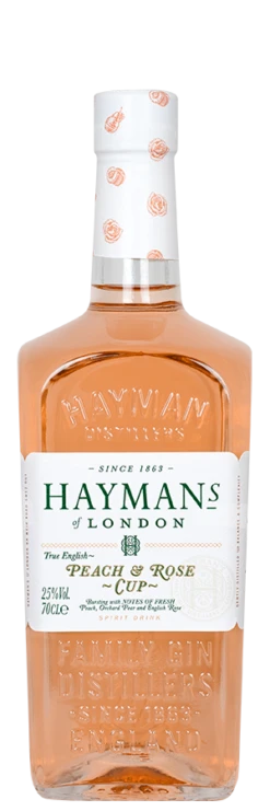 Hayman’s Peach & Rose Cup Gin