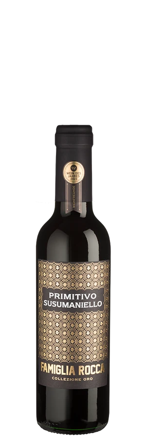 Famiglia Rocca Primitivo Susumaniello Collezione Oro - 0,375 L 3 Famiglia Rocca Primitivo Susumaniello Collezione Oro - 0,375 L